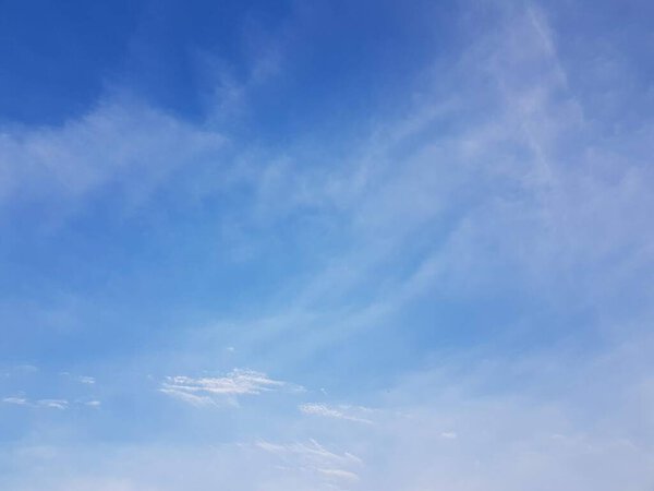 blue sky with clouds