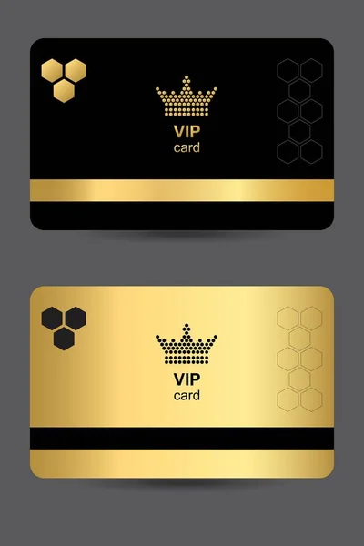 VIP üye kartı, Altın ve Siyah. Birinci sınıf davetiye posteri.