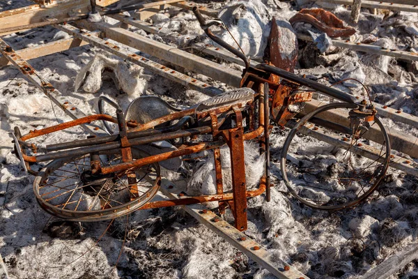 Makariv Ukraine Juni 2022 Zerstörung Der Ukraine Nach Der Besetzung — Stockfoto