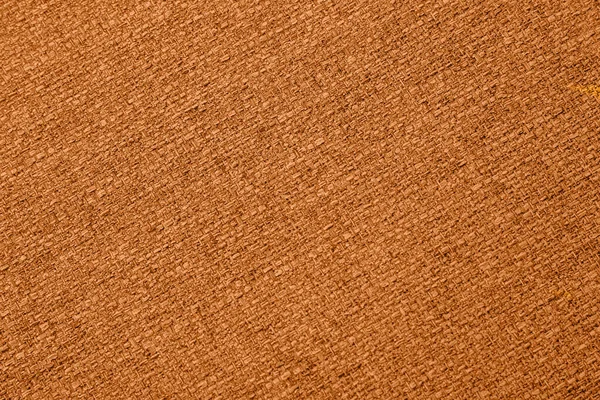 Orange Background Fabric Texture Macro Close — Stok fotoğraf