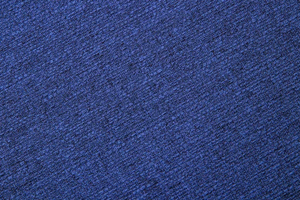 Blue Background Fabric Texture Macro Close — 스톡 사진