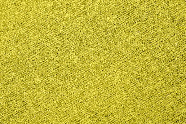 Yellow Background Fabric Texture Macro Close — Foto de Stock