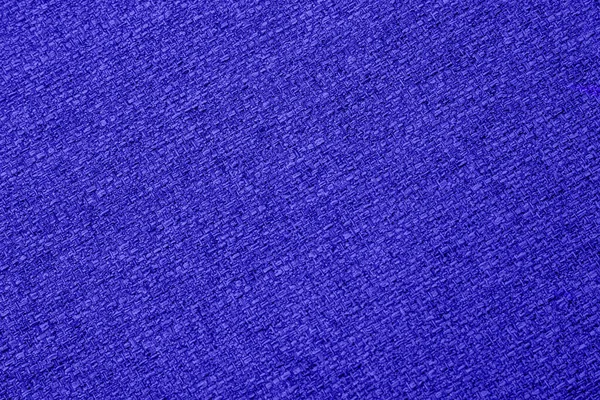 Blue Background Fabric Texture Macro Close — Stock Photo, Image
