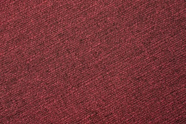 Red Background Fabric Texture Macro Close — Stockfoto