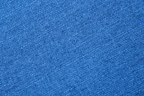 Blue Background Fabric Texture Macro Close — Stockfoto