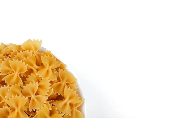 Verschiedene Arten Und Formen Trockener Italienischer Pasta Aus Nächster Nähe — Stockfoto
