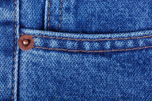 Blue Color Jeans Texture White Background Close — Stock Photo, Image