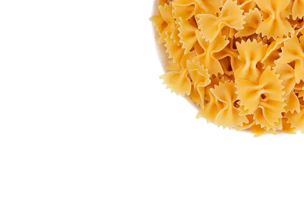 Different Types Shapes Dry Italian Pasta Close — Stock Photo, Image