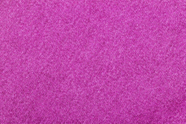 Roze Kleur Jeans Textuur Fabrieksstof Witte Achtergrond Close — Stockfoto