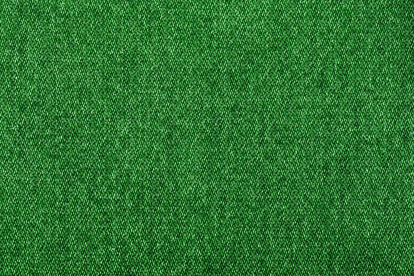 Текстура Джинсов Зеленого Цвета Фабричная Ткань Белом Фоне — стоковое фото