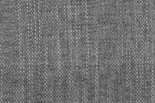 Factory fabric in gray color, fabric texture sample for furniture close up