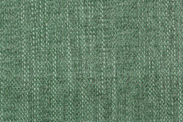 Fabrica Culoare Verde Eșantion Textura Țesătură Pentru Mobilier Aproape — Fotografie, imagine de stoc