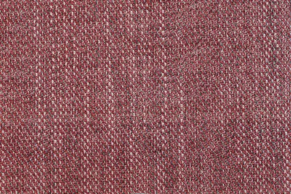 Factory fabric in red color, fabric texture sample for furniture close up