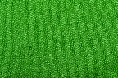 yeşil renk kot kumaş, fabrika kumaşı beyaz arka planda yakın plan
