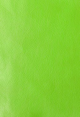 Gerçek deri dokusu, yapay deri kaplama yeşil arka plan.