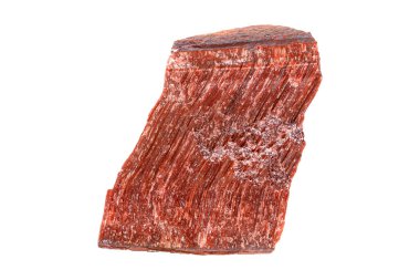 Boğa gözü mineral taşı, kaplan gözü beyaz arka planda.