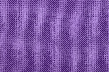 Mor, menekşe kumaş pamuk dokusu. Tekstil arkaplan kumaşı kapat