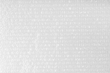 Arkaplan için plastik baloncuk ambalajı dokusunu kapat. Paketlemek için havası olan plastik malzeme..