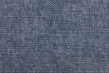 Elbise dikmek için mavi kumaş, mobilya yakın çekim