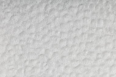 Beyaz kağıt dokusu, geri dönüştürülmüş kart. Eski buruşmuş geri dönüştürülmüş kağıt, yakın plan, geri dönüştürülmüş kağıt.