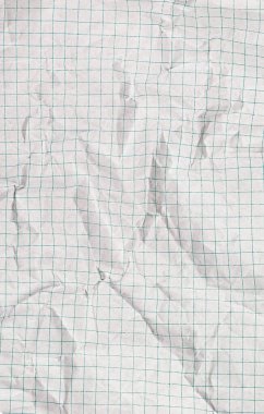 Beyaz arka planda noktalı çizgileri olan buruşuk bir kağıt yaratıcı projelere uyar. Onun dokulu yüzeyi sanatsal veya geri dönüşüm tasarımları için eşsiz bir yetenek ekler..