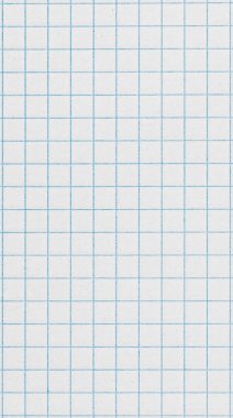 İzole edilmiş beyaz bir arkaplan üzerindeki işaretlenmiş kağıt tabaka ayrıntılı şebeke şablonuna sahip notlar, listeler ve günlük planlama görevleri için mükemmeldir. Bu çok yönlü kağıt eğitim amaçlarına, ofis işlerine ve yaratıcı projelere uygundur.