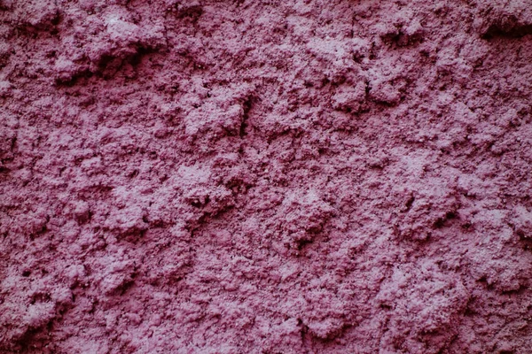 Rosa Färg Abstrakt Bakgrund Ojämn Gips Vägg Struktur — Stockfoto