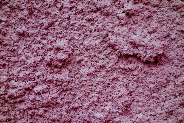 Rosa Färg Abstrakt Bakgrund Ojämn Gips Vägg Struktur — Stockfoto