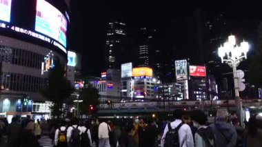 November 05, 2022: Tokyo, Japan, Shibuya, the big city of Tokyo, the bustle and hustle and bustle of neon lights are dazzling with illumination