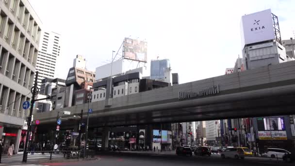 November 2022 Tokyo Japan Internationally Famous Roppongi Crossing Landmark Familiar — Stockvideo