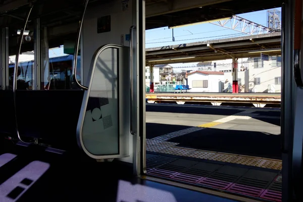 Декабря 2022 Года Японская Железная Дорога Tobu Railway Nikko Line — стоковое фото