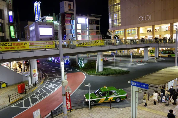 日本东京 2022年12月31日 东京Kitasenju 挤满了各种线路和地铁 — 图库照片