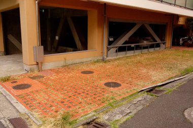   Binaların yedek alanları, kanalizasyon arıtma tesisleri.                             