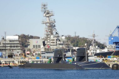   12 / 31 / 2024, Yokosuka, Kanagawa Bölgesi, Japonya, Yokosuka Limanı, deniz limanı turu için gidiş ve varış noktası                             