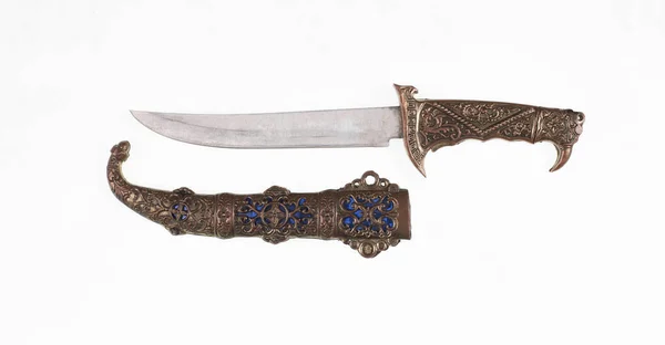 ottoman dagger isolated on white background