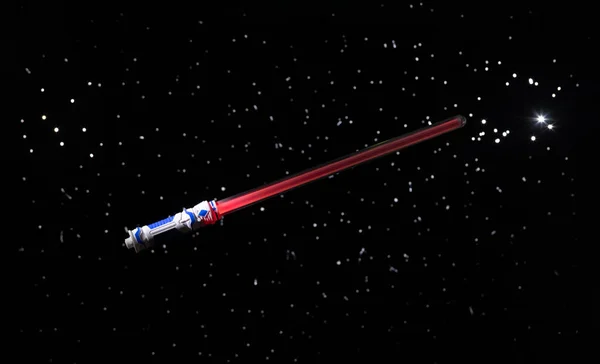 Laser Sword Outer Space — Stockfoto
