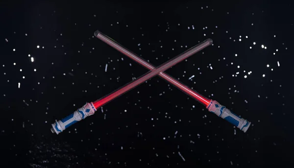 laser sword in outer space
