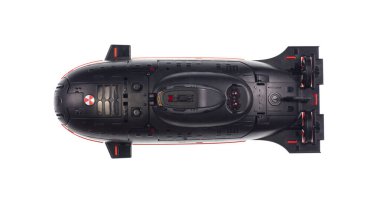 submarine model isolated on white background