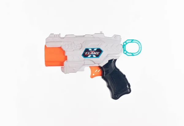 Toy Blaster Isolated White Background — 图库照片