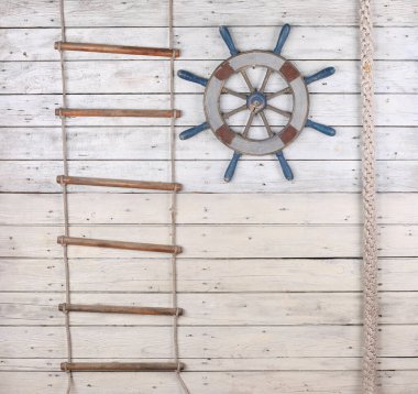 Deniz merdiveni ve direksiyon