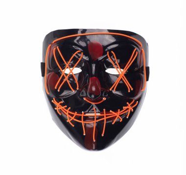halloween incognito mask isolated on white background