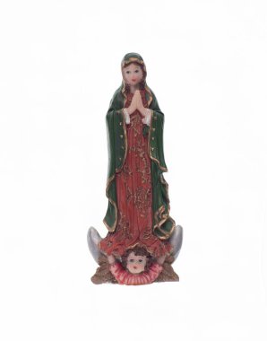 figurine of Madonna and child