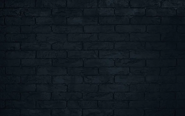 Black Abstract Brick Halloween Empty Wall — Stock Photo, Image