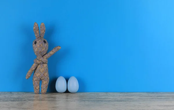 Króliczek Wielkanocny Jajka — Zdjęcie stockowe