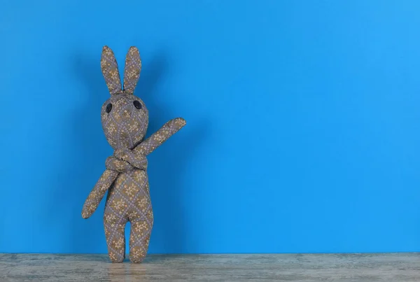 Великодній Іграшковий Кролик Яйця — стокове фото