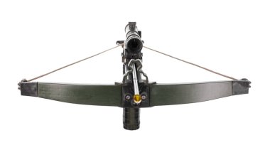 Beyaz arkaplanda el yayı izole edildi