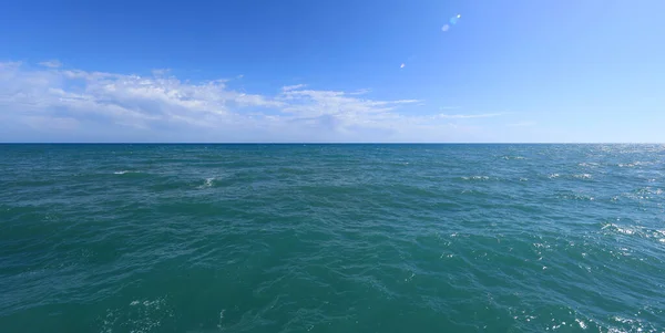 Meereshorizont Und Blauer Himmel — Stockfoto