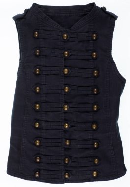 Klasik düğmeli siyah elbiseler