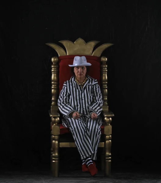 Retrato Una Prisionera — Foto de Stock