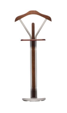 zemin elbise askısı beyaz arkaplanda izole